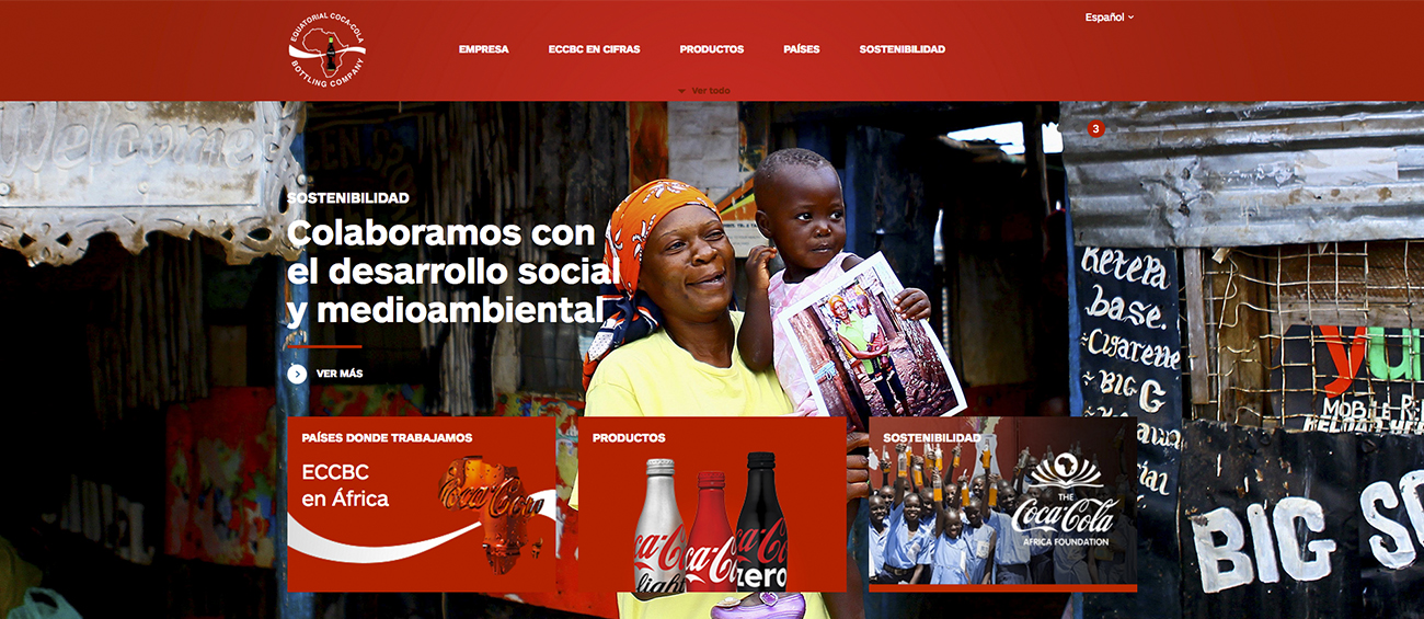 Web Equatorial Coca-Cola Bottling Company